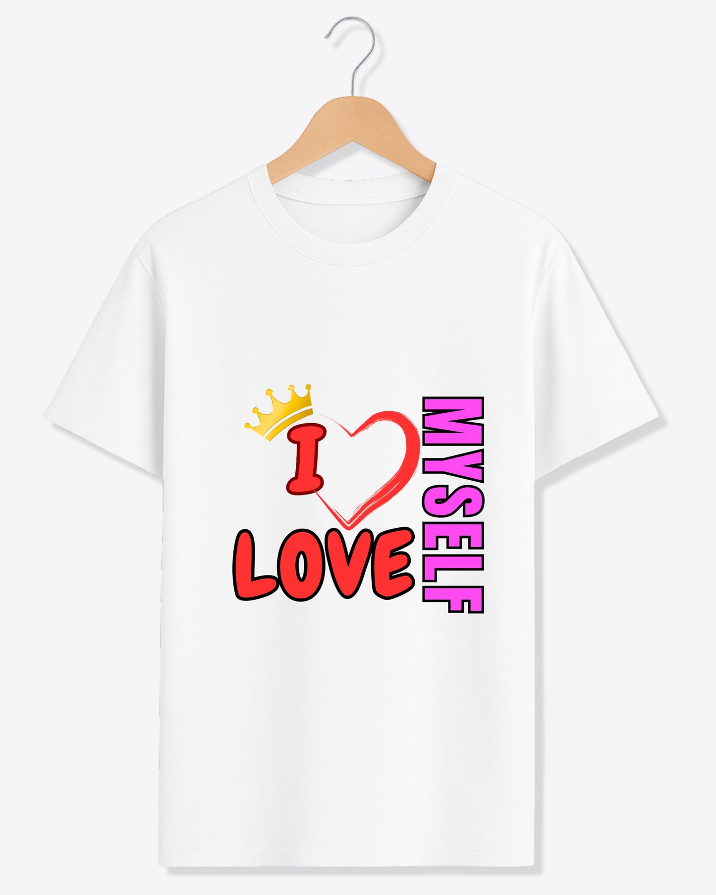 I ❤️ Love Myself Tee | Bold Self-Love Statement T-Shirt for Women