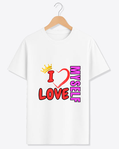 I ❤️ Love Myself Tee | Bold Self-Love Statement T-Shirt for Women