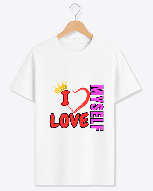 I ❤️ Love Myself Tee | Bold Self-Love Statement T-Shirt for Women