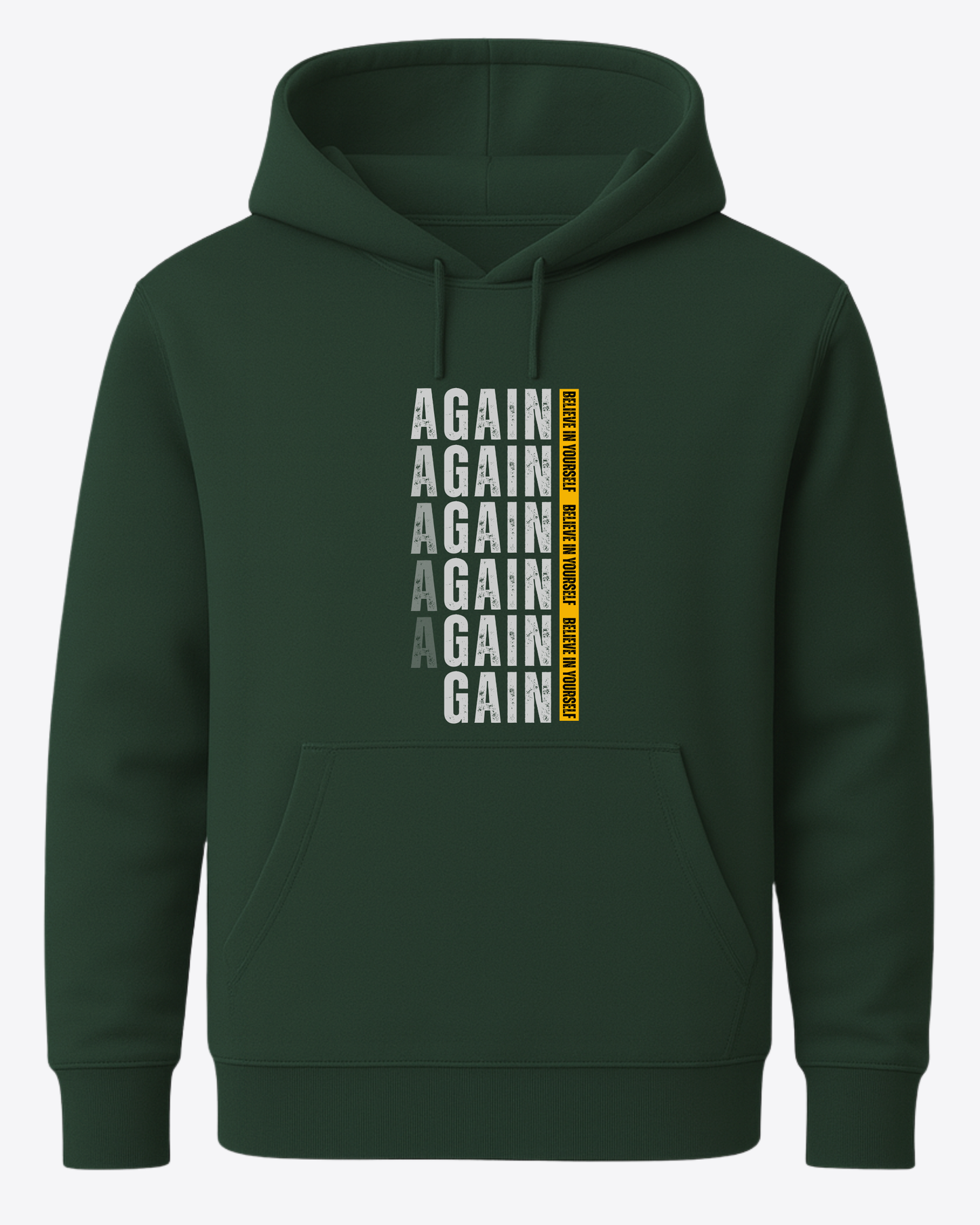 Hoodie Bottle Green