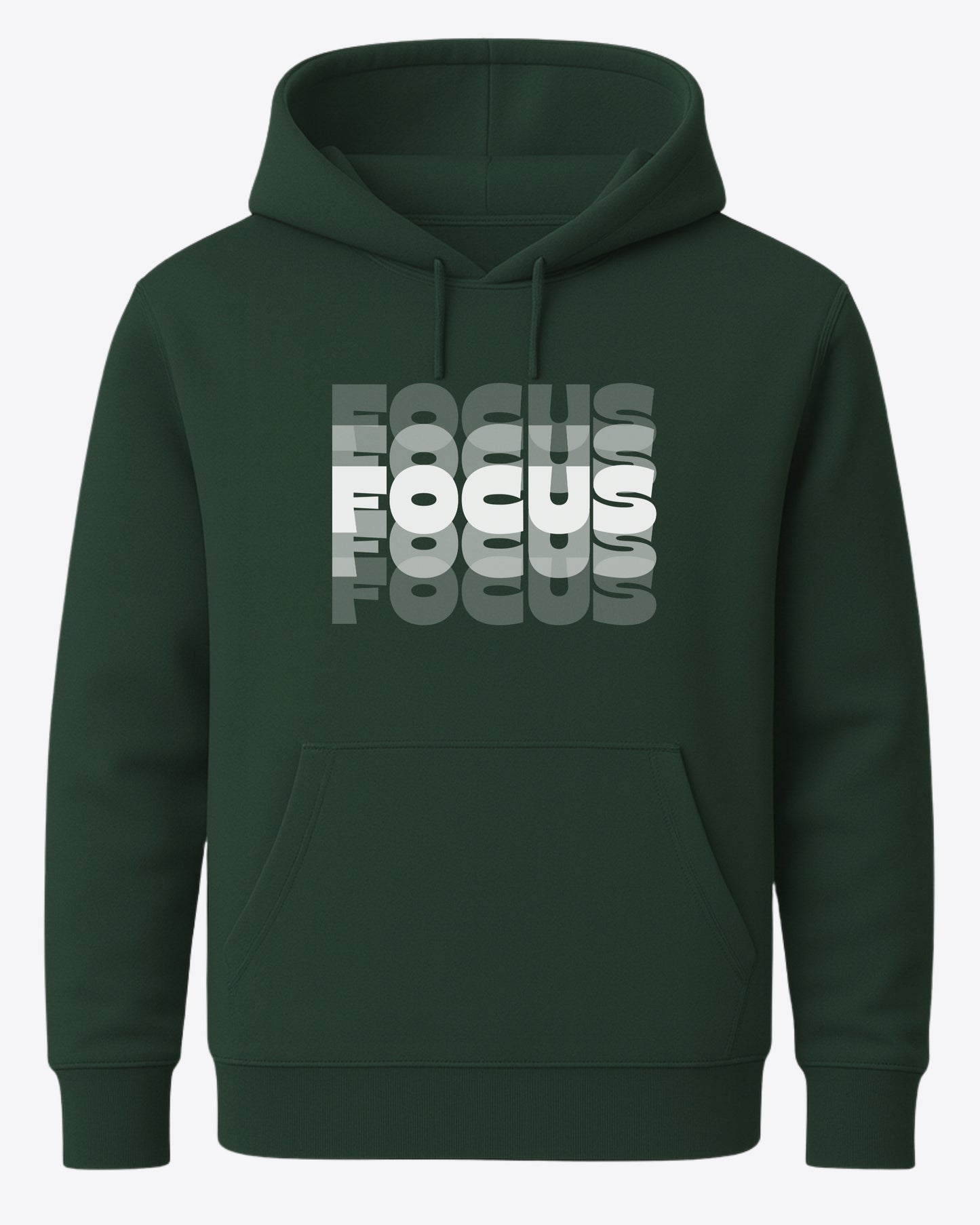 Hoodie Bottle Green