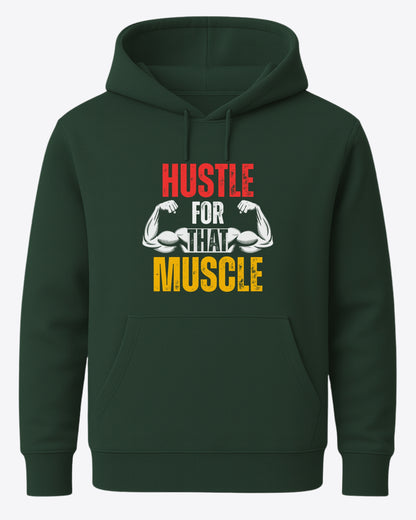 Hoodie Bottle Green