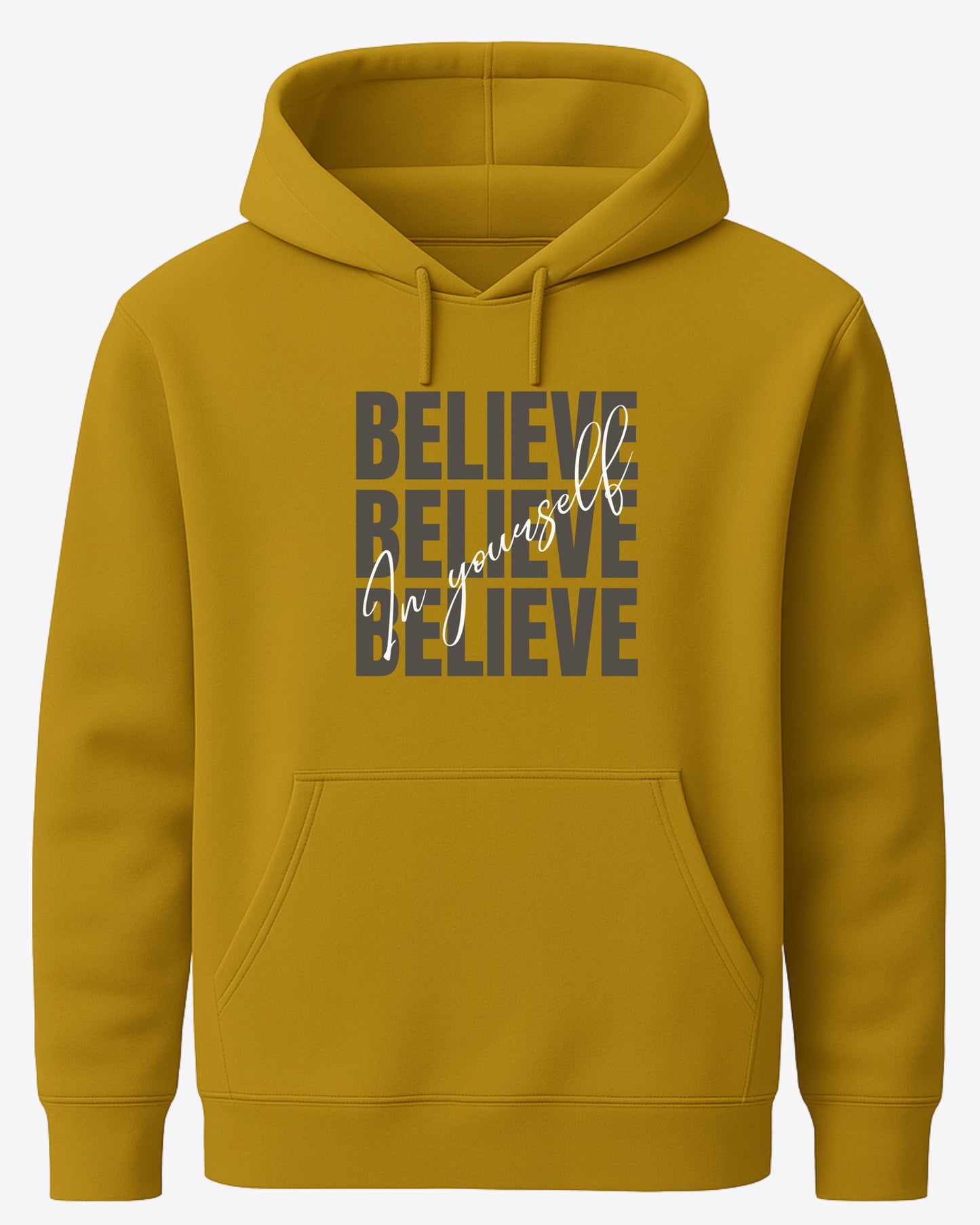 Hoodie Mustard Yellow
