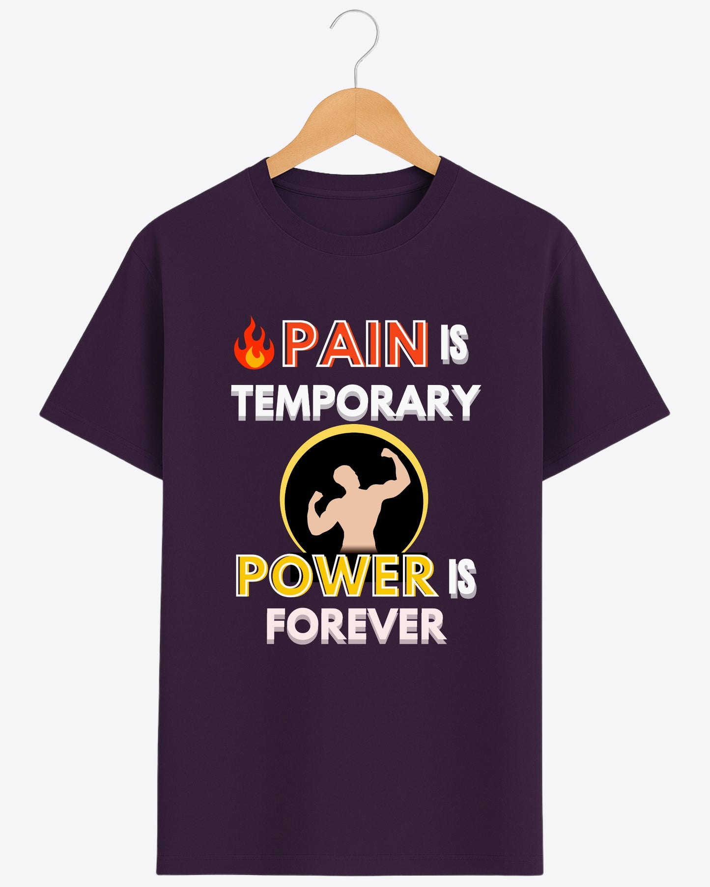 T-shirt Purple