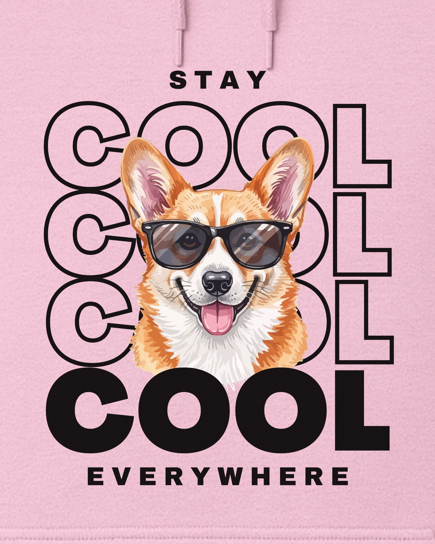 Hoodie Light Baby Pink