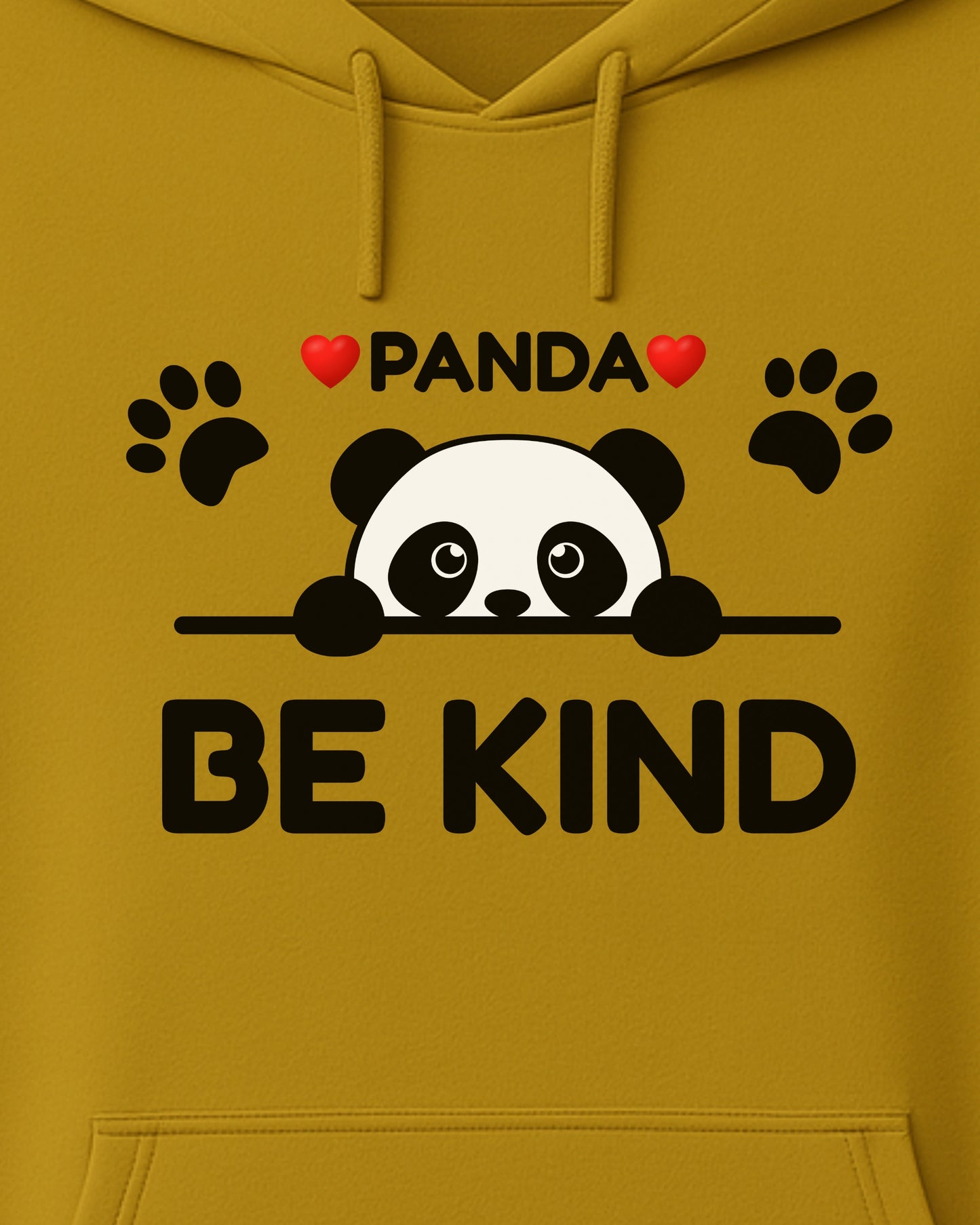 Hoodie Mustard Yellow