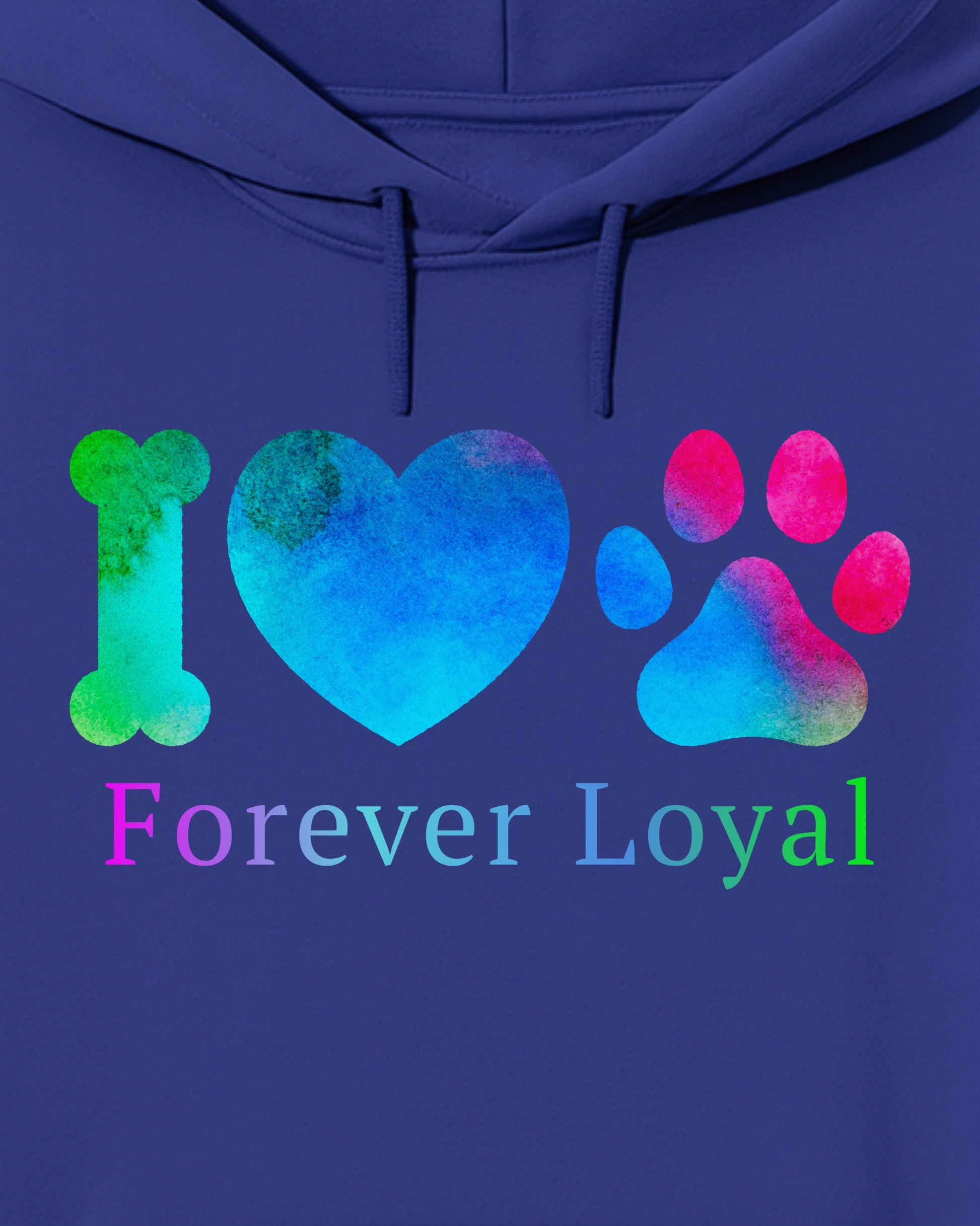 Hoodie Royal Blue