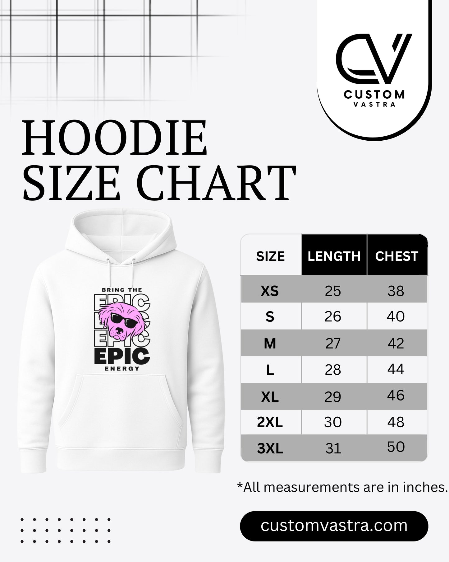 Hoodie White