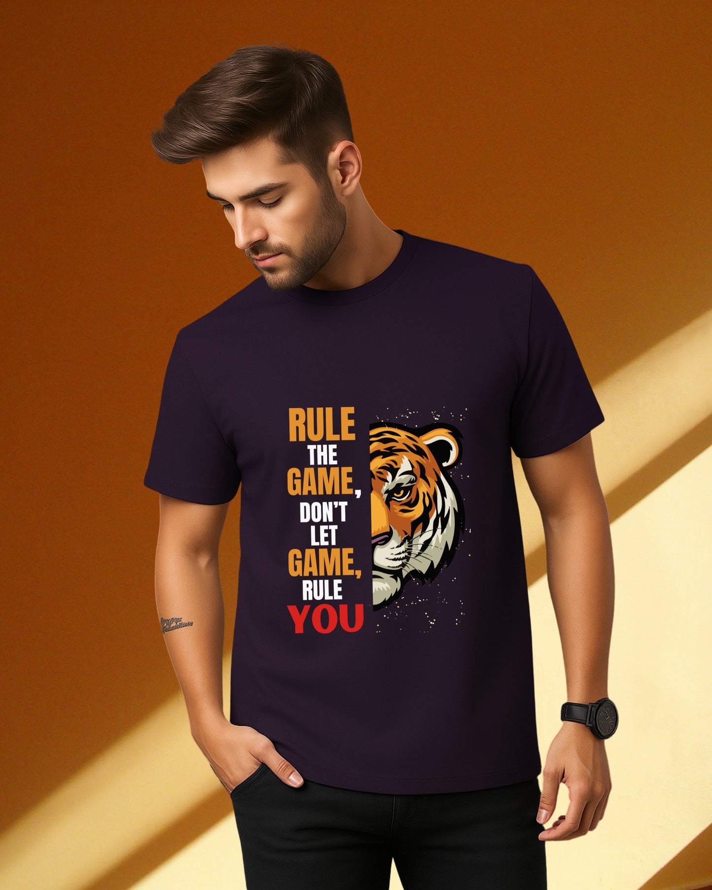 T-shirt Purple