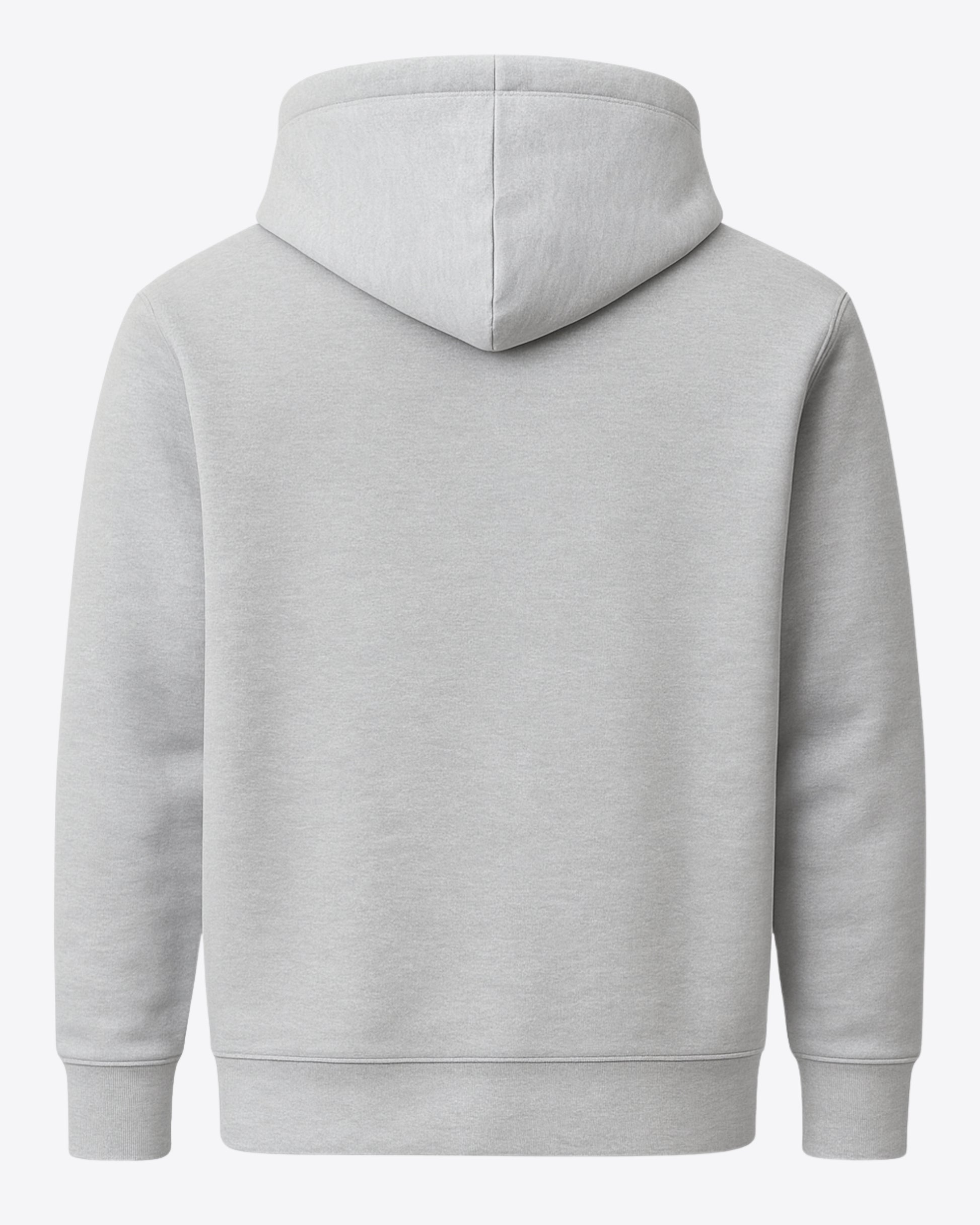 Hoodie Grey Melange