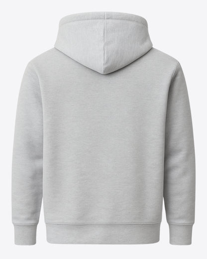 Hoodie Grey Melange