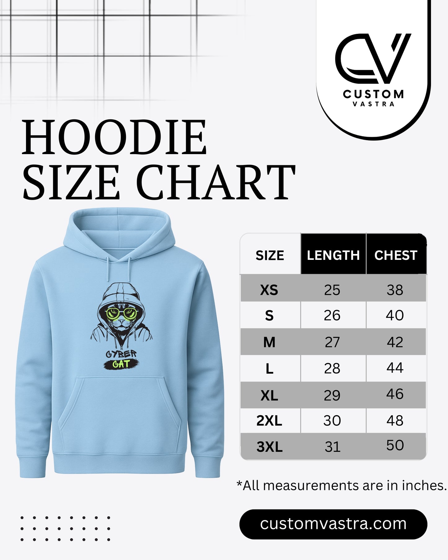 Hoodie Baby Blue