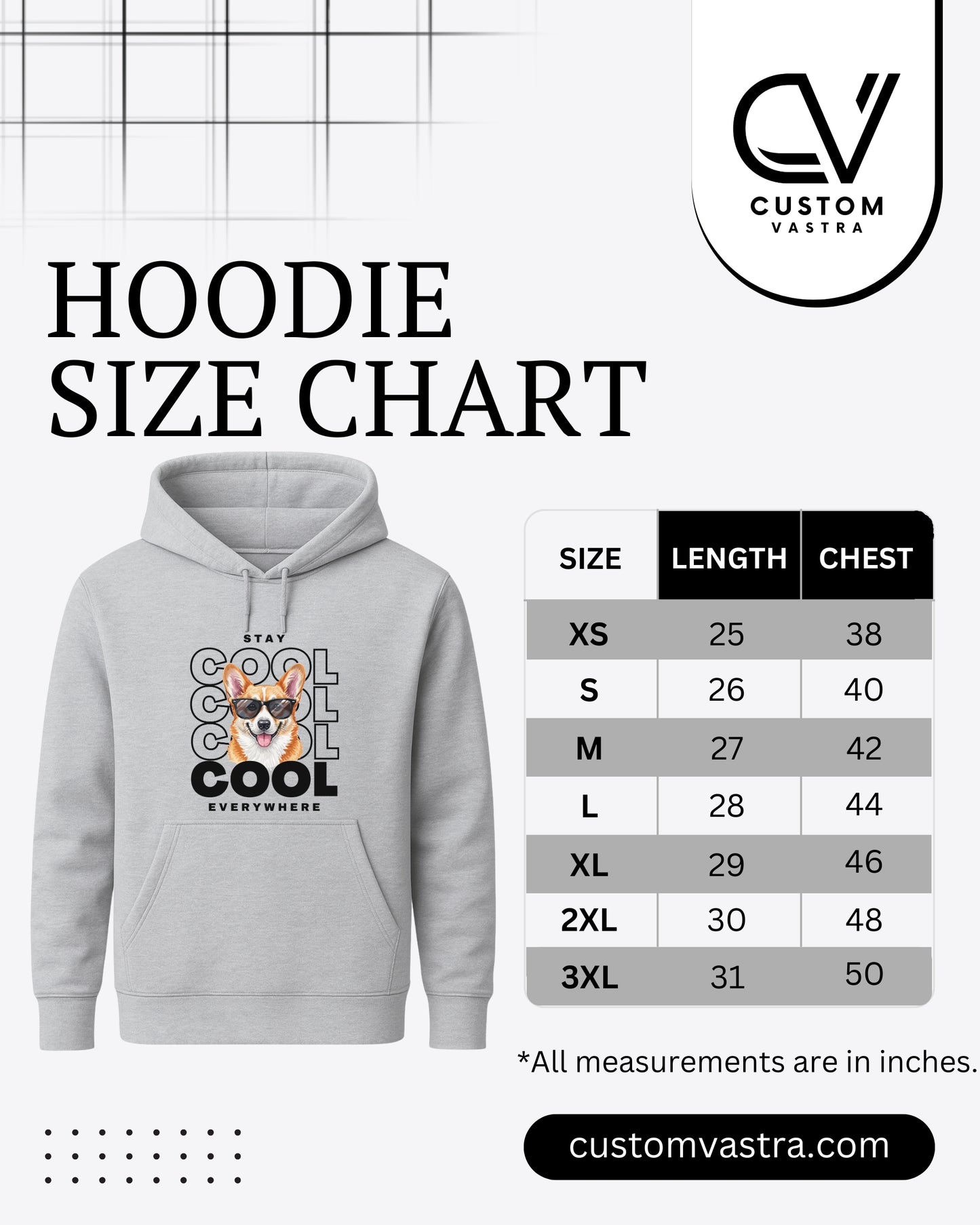 Hoodie Grey Melange