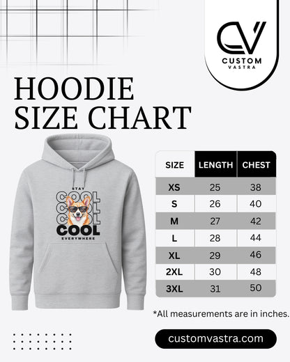 Hoodie Grey Melange