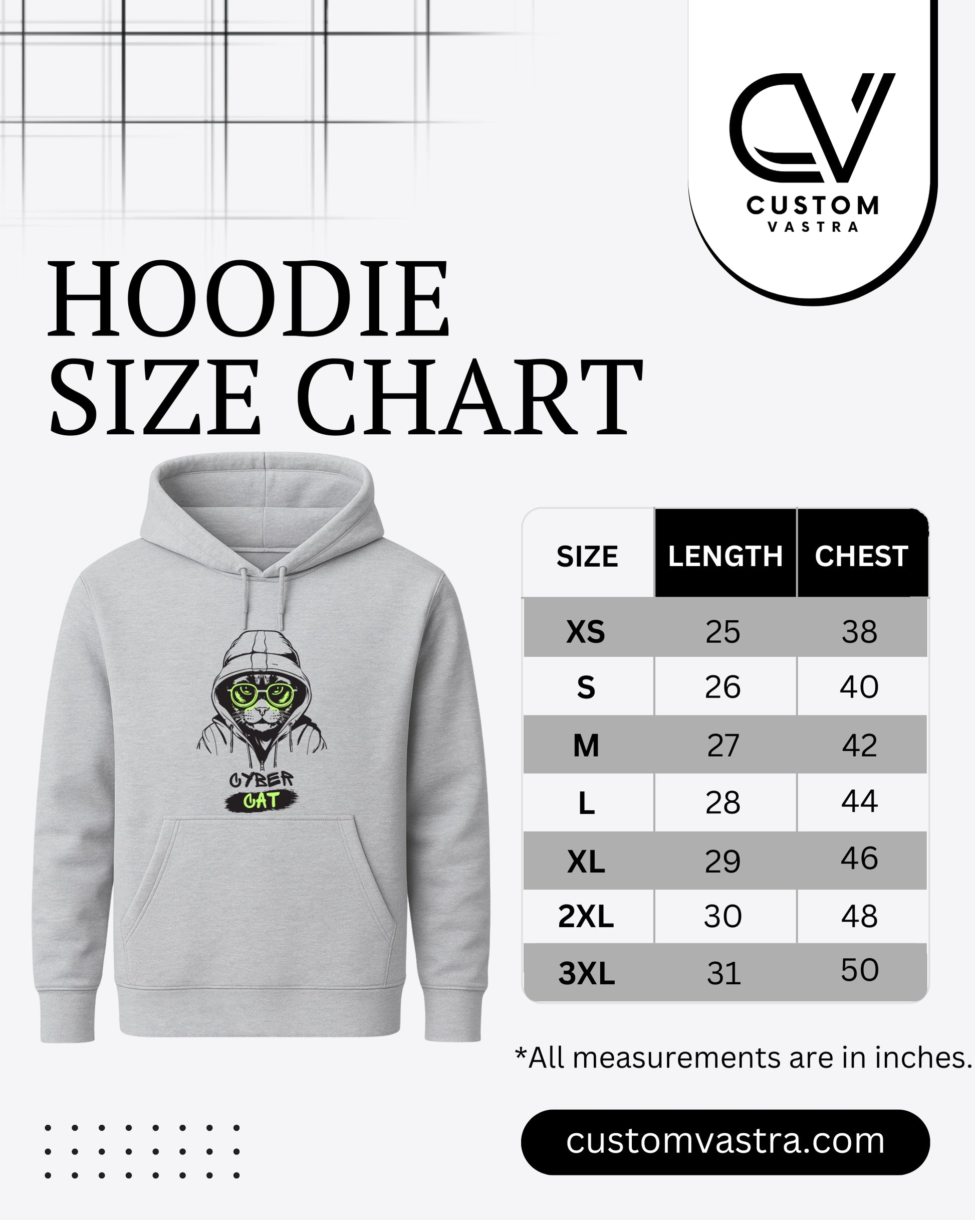 Hoodie Grey Melange