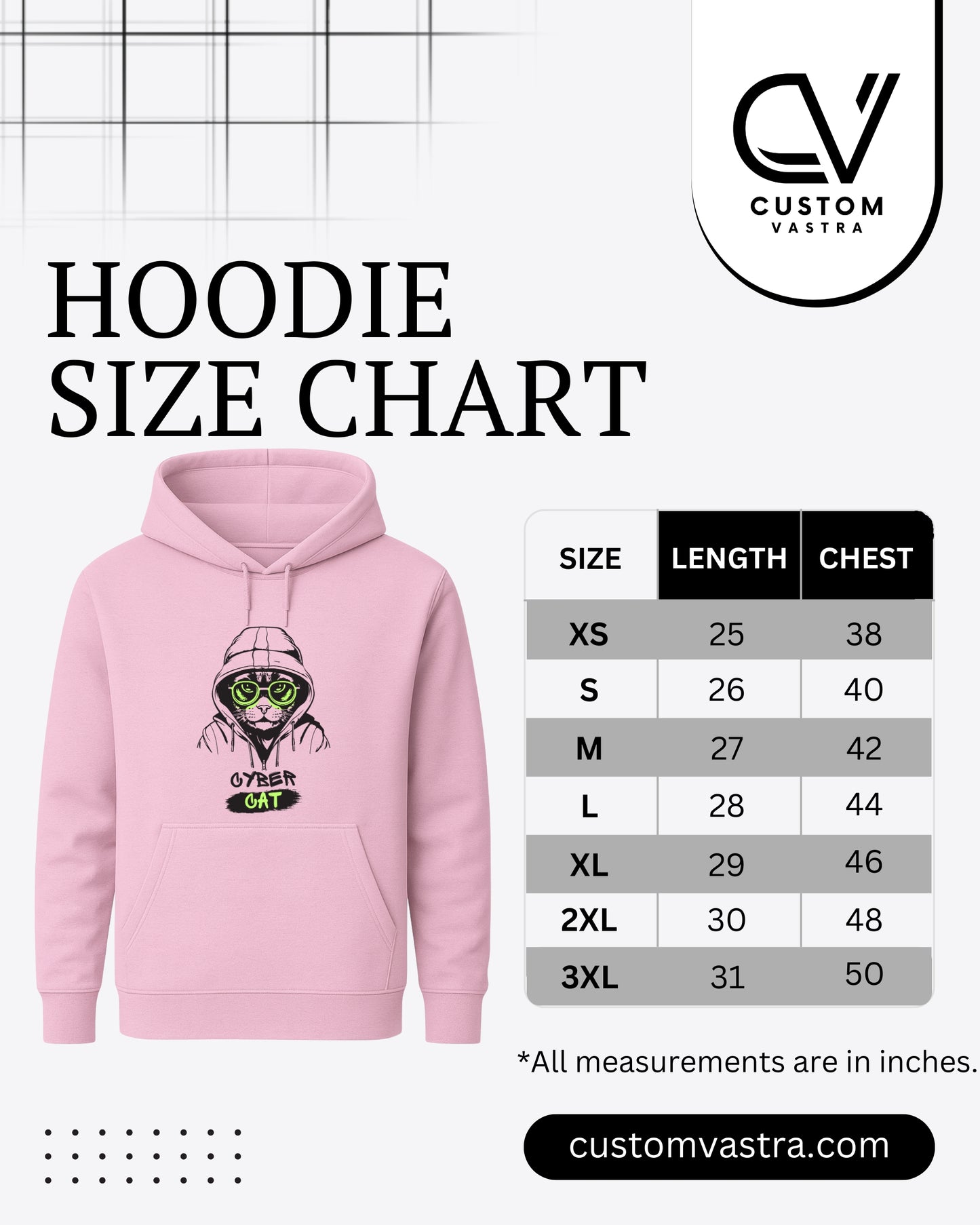 Hoodie Light Baby Pink