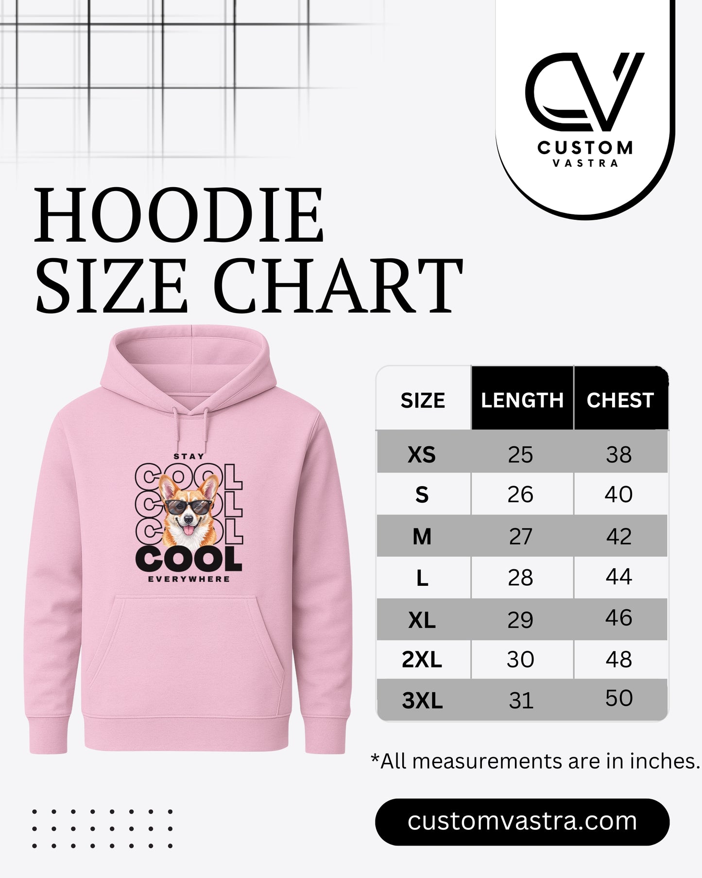 Hoodie Light Baby Pink