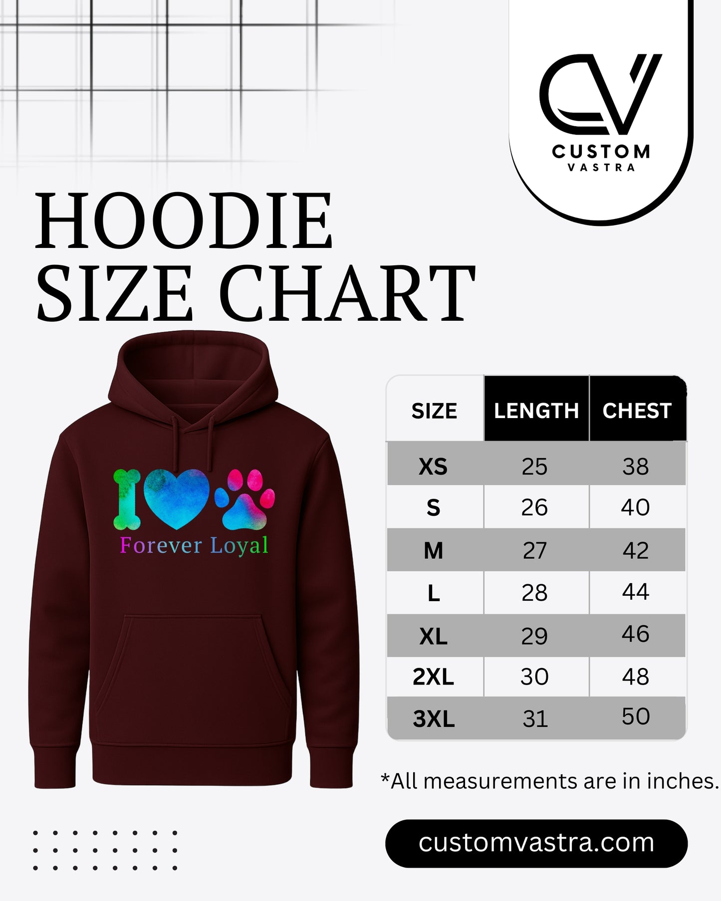 Hoodie Maroon