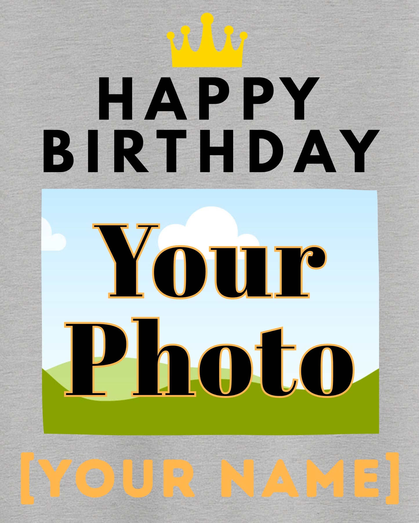 T-shirt Grey Melange