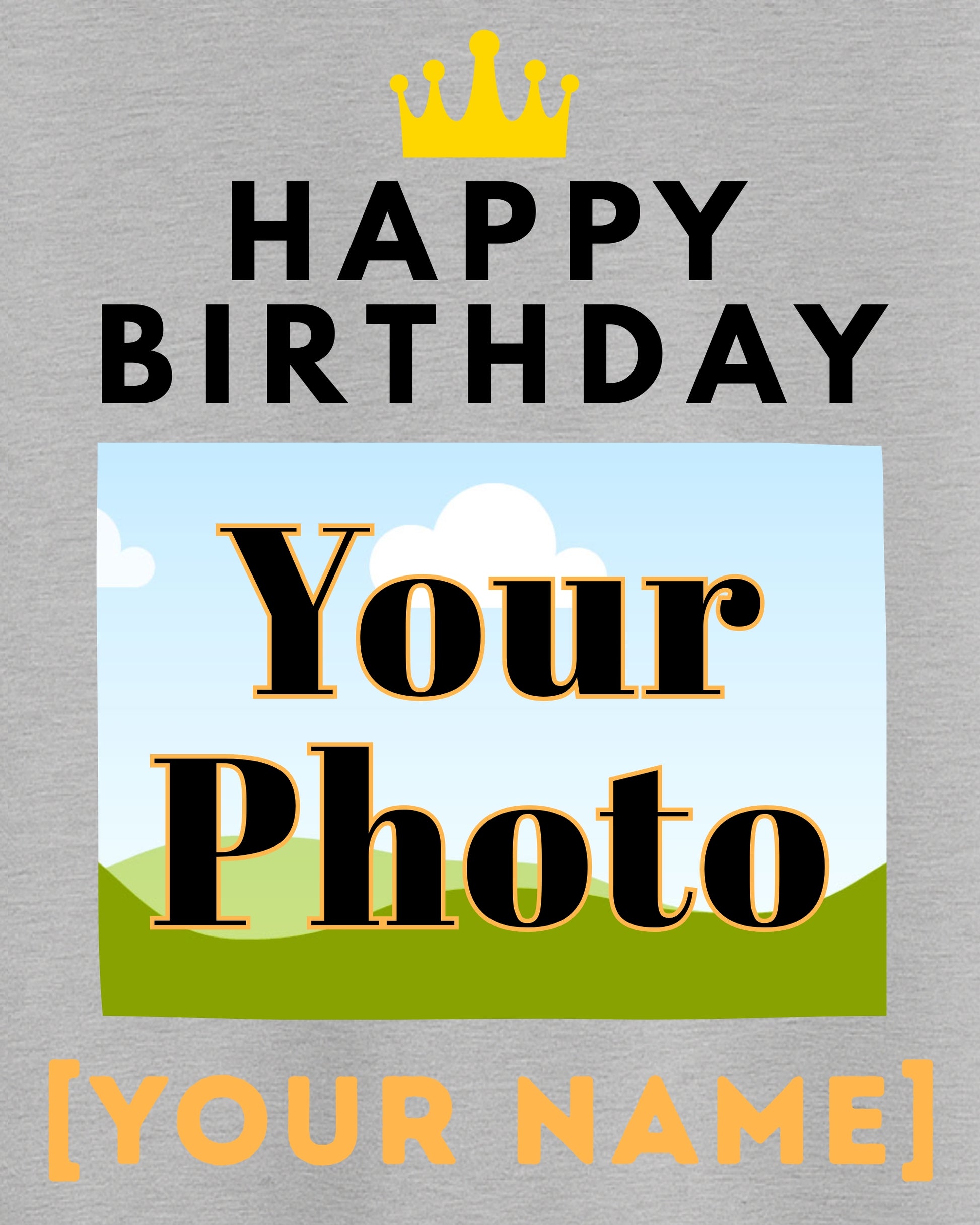 T-shirt Grey Melange