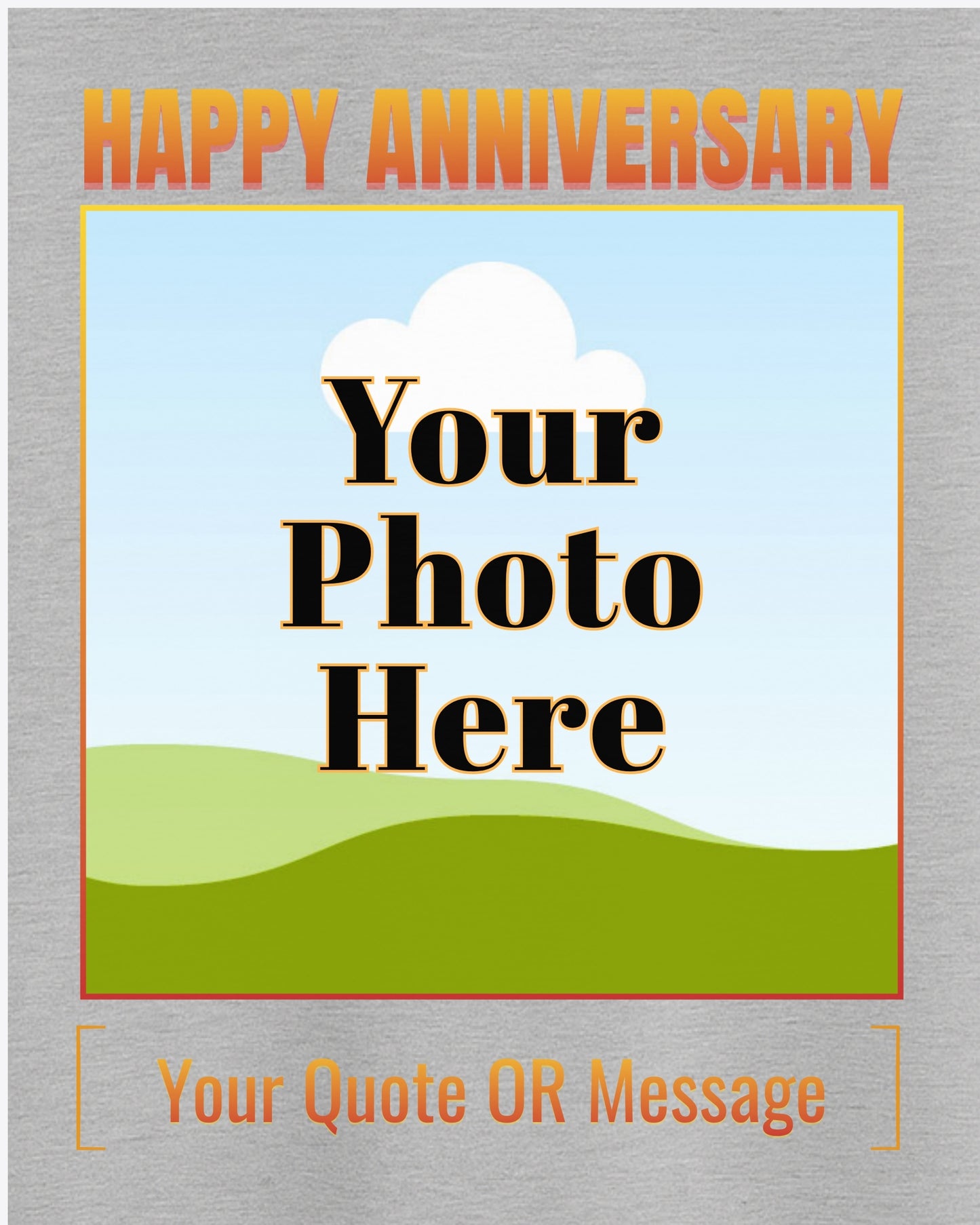 T-shirt Grey Melange