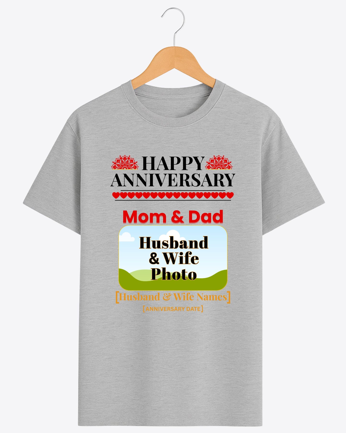 T-shirt Grey Melange