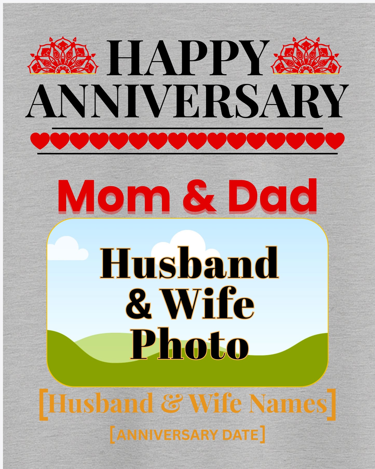 T-shirt Grey Melange