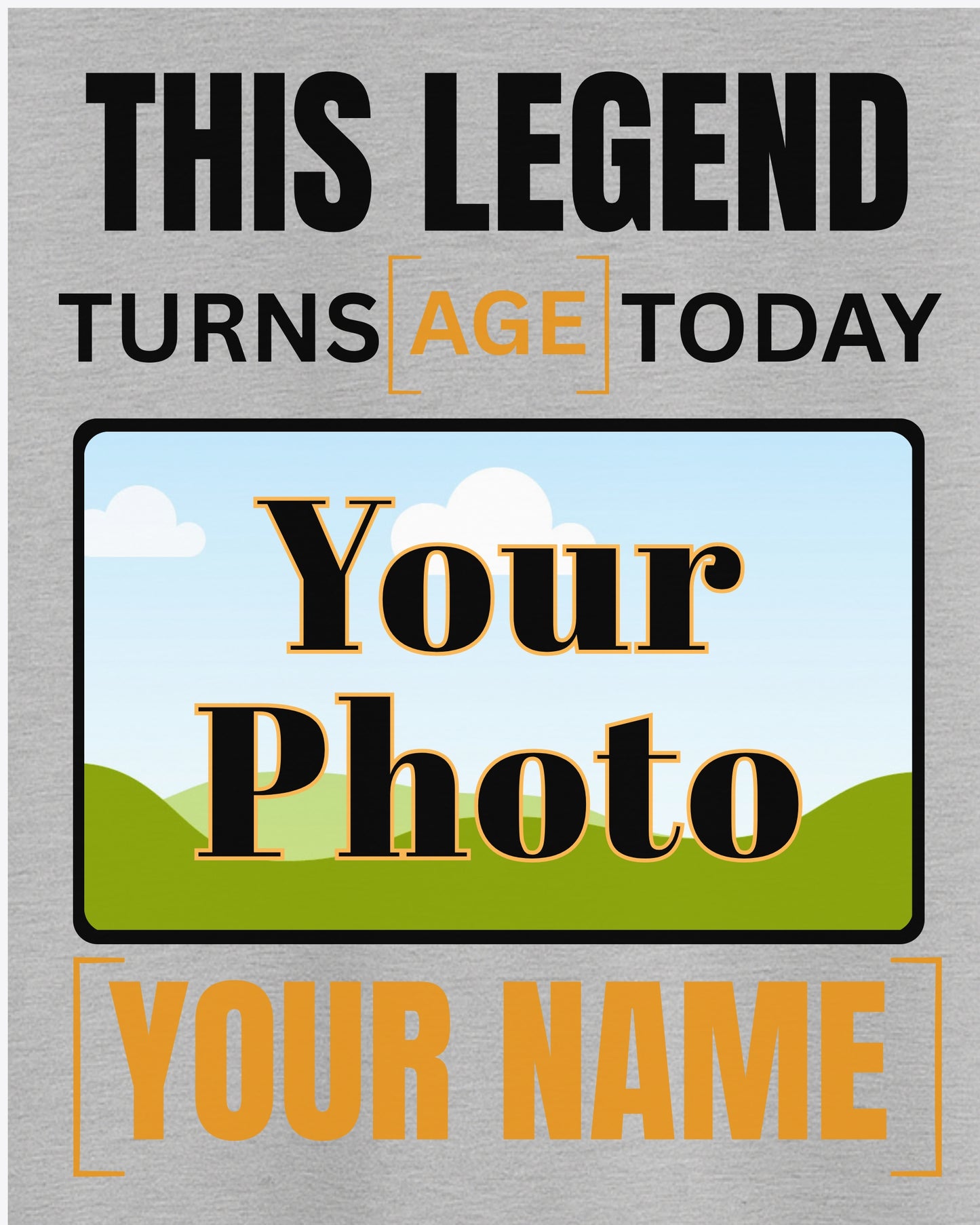 T-shirt Grey Melange