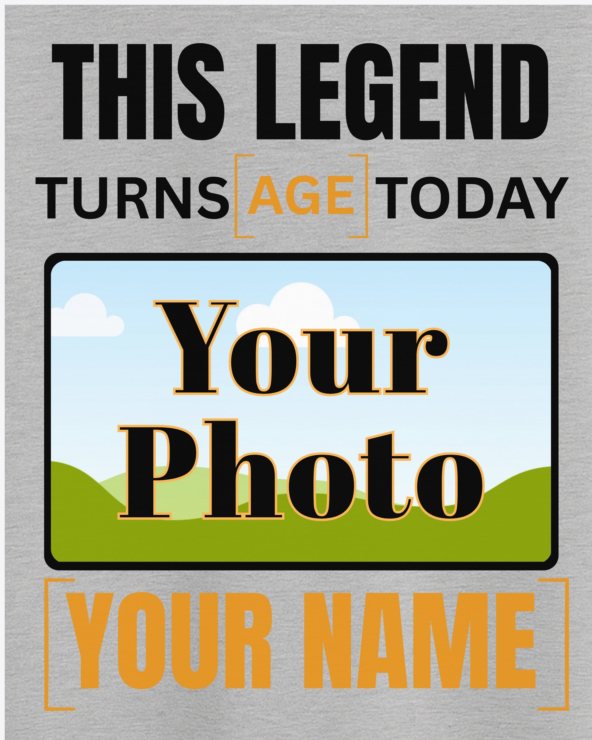 T-shirt Grey Melange