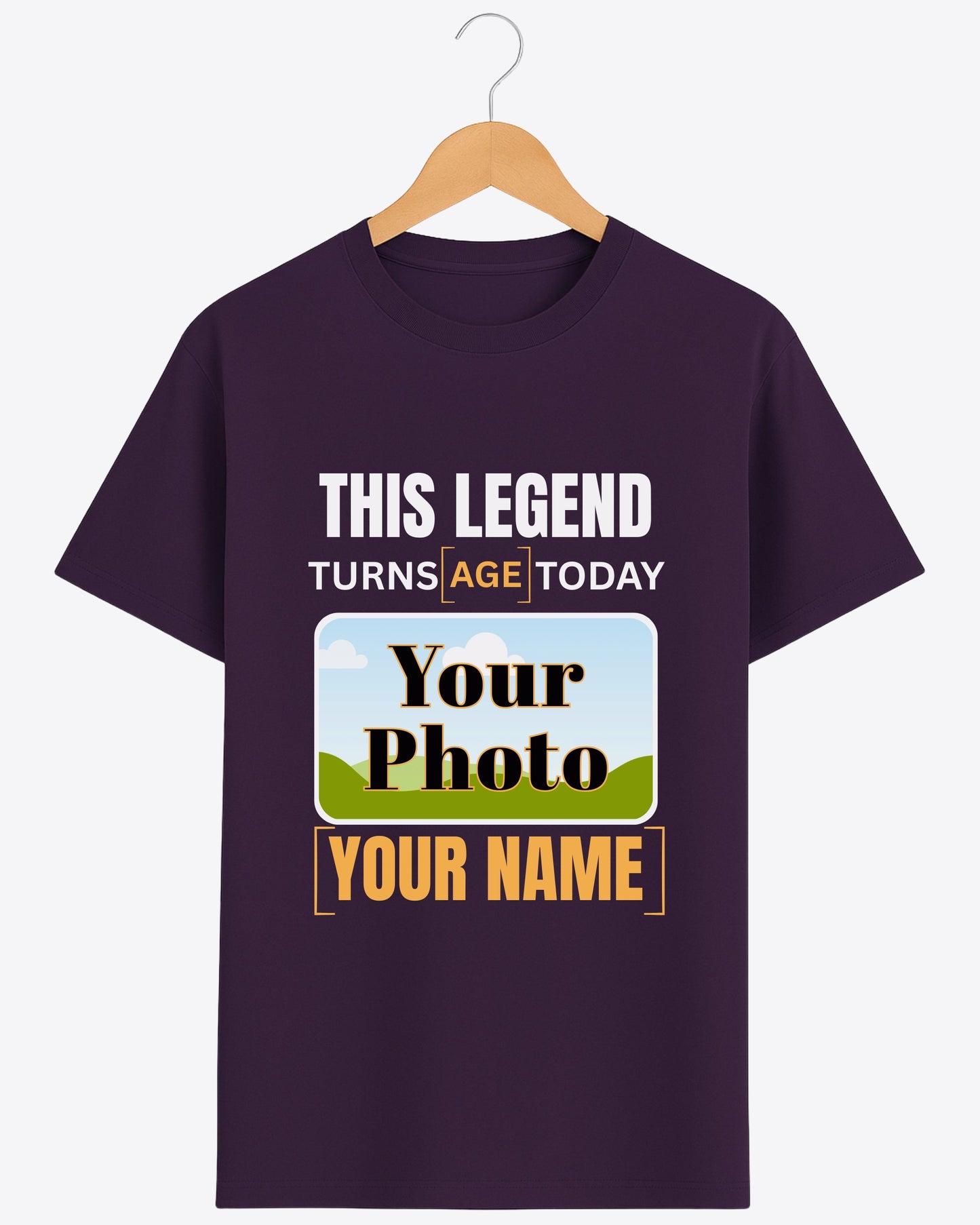 T-shirt Purple