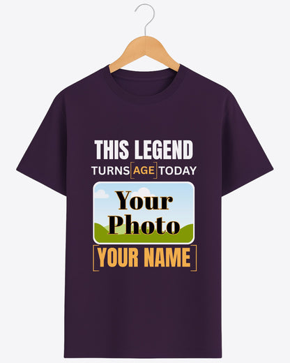 T-shirt Purple