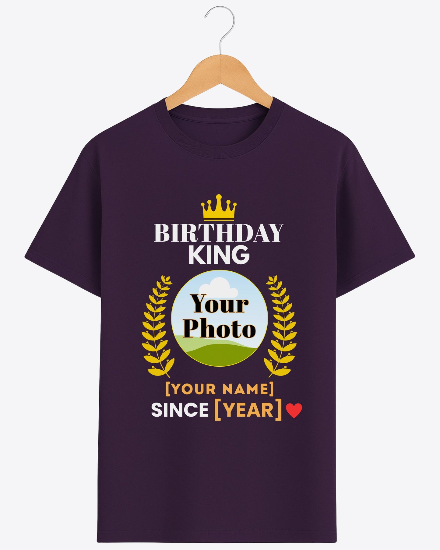 T-shirt Purple