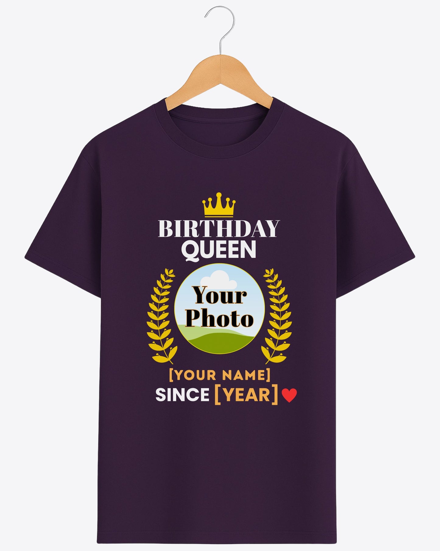 T-shirt Purple