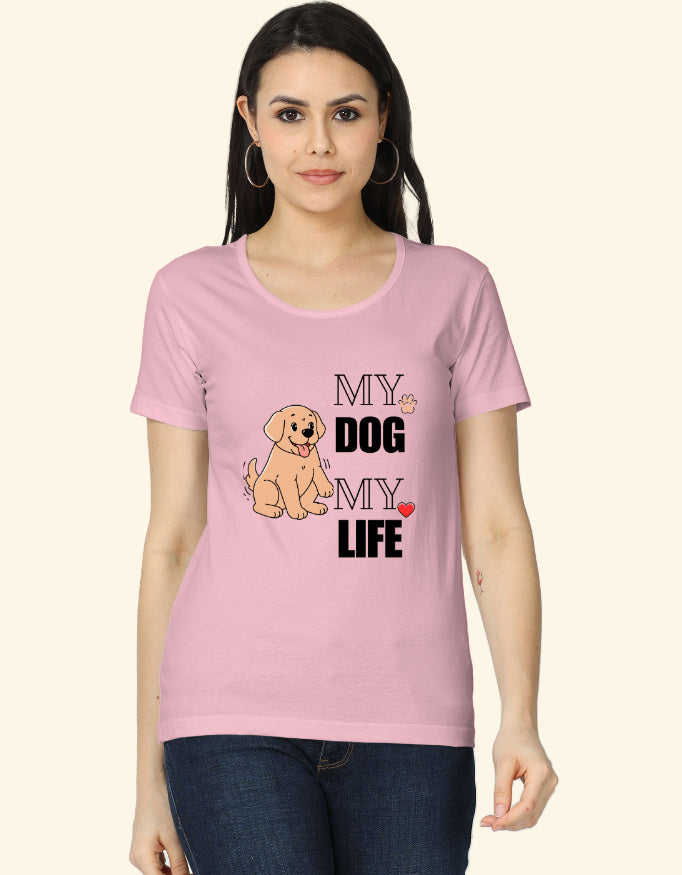 T-shirt Light Baby Pink