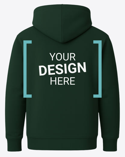 Hoodie Bottle Green