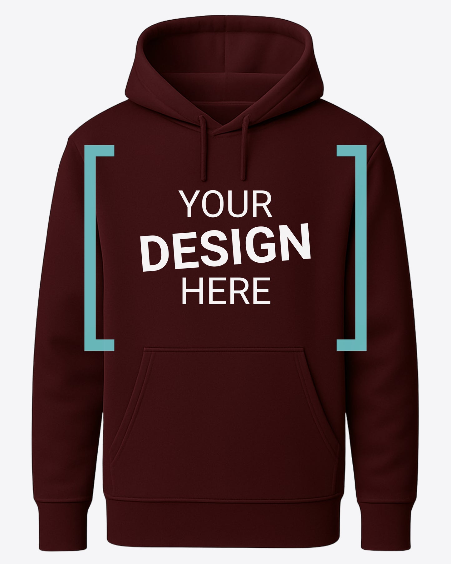 Hoodie Maroon