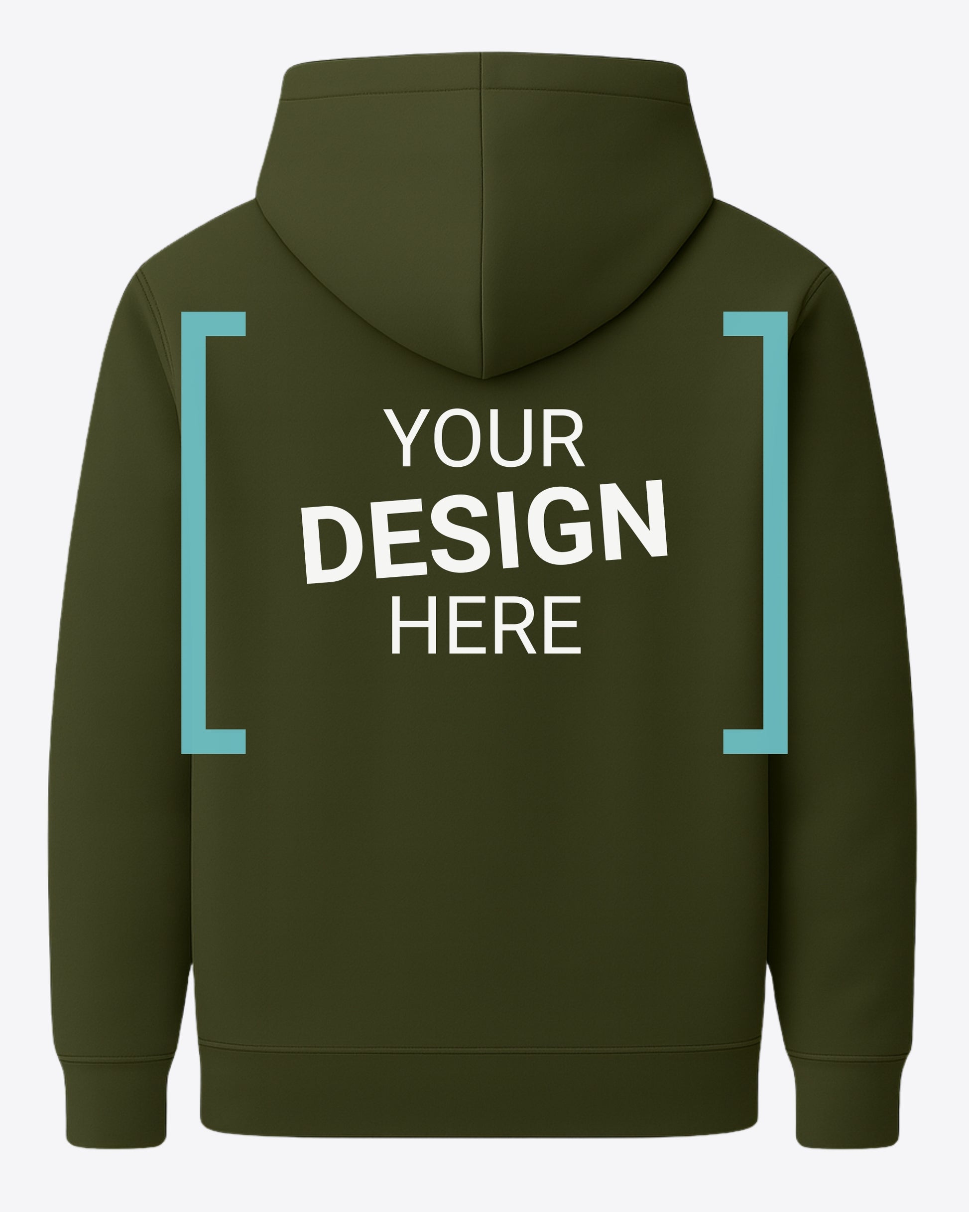 Hoodie Olive Green